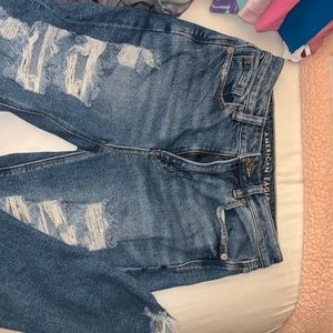 American eagle mom jeans